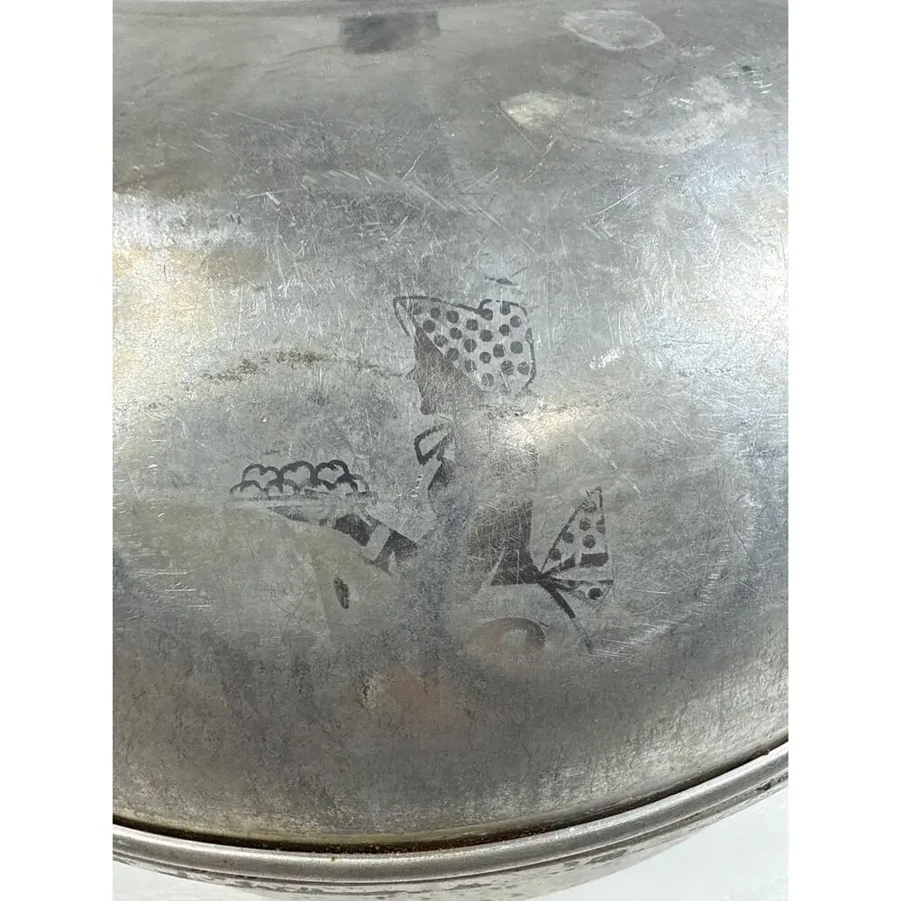 Vintage West Bend Serving Oven Aluminum 3-Piece Bun Warmer Vegetable Steamer